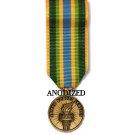 Armed Forces Service Medal - Mini Anodized 