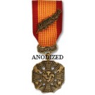 Vietnam Cross of Gallantry Medal - Mini Anodized