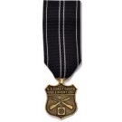 Coast Guard Rifle Expert Medal - Mini 